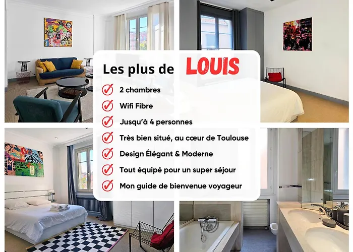 Διαμέρισμα L'Idrac, Appartements Art Deco De Standing Coeur De Toulouse *