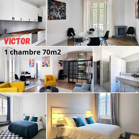 Appartement L'idrac, Art Deco De Standing Coeur De