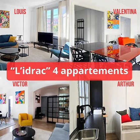 L'idrac, Art Deco De Standing Coeur De *