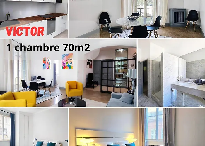 شقة L'Idrac, Appartements Art Deco De Standing Coeur De Toulouse